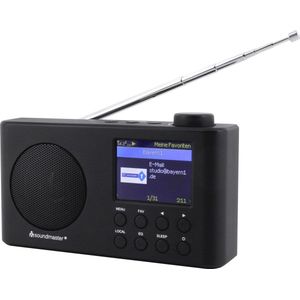 Soundmaster - IR6500SW - Portable Internetradio - Zwart - Ingebouwde Accu