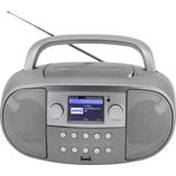 Soundmaster SCD7600TI - Boombox met Internet-/DAB+/FM-radi - C - USB en Bluetooth