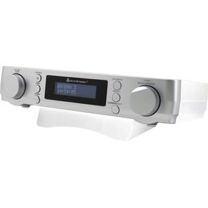 Soundmaster - UR2022SI - DAB+ Keukenonderbouwradio - Geborsteld Aluminium