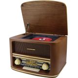 Soundmaster NR961 - Nostalgische DAB+ Radio met CD-spele - Bluetooth en USB