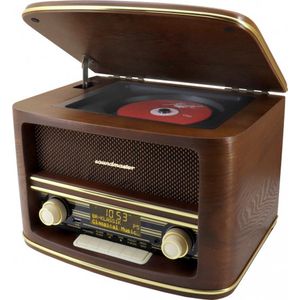 Soundmaster NR961 - Nostalgische DAB+ radio met CD-speler, bluetooth en USB