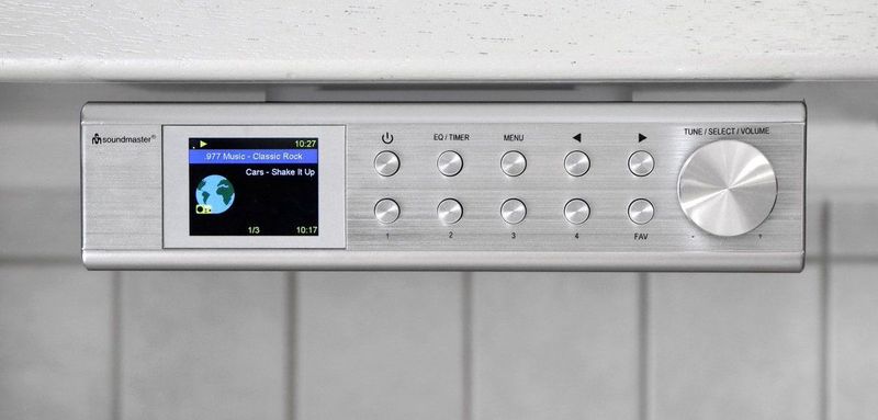 Soundmaster IR1500SI - Onderbouw Internetradio met DAB+ en Bluetooth