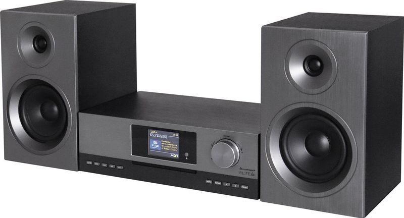 Soundmaster - ICD5000SW - Stereosysteem - Zilver - CD Speler - WiFi - Bluetooth - Spotify Connect