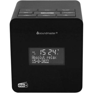 Soundmaster UR109SW - Wekkerradio, DAB+ met spraakfunctie