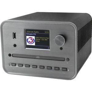 Soundmaster - ICD1050SW - Alles-in-één Audiospeler - Zwart - Bluetooth - DAB+