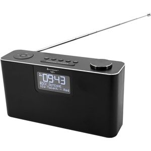 Soundmaster DAB700SW radio Persoonlijk Analoog & digitaal Zwart