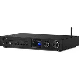 Soundmaster Radiotuner ICD4350SW Zwart (DAB+, FM, Internet radio, WiFi, Bluetooth), Radio, Zwart