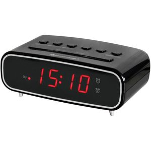 • FM / PLL Radio
• 10 Voorkeurzenders
• LED Display Met Dimmer (4 Niveaus)
• Wekker Met Dubbel Alarm (radio / Zoemer)
•