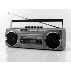 Soundmaster SRR80TI - Retro Stereo Radio/Cassetterecorder - DAB+ - Bluetooth - USB - SD