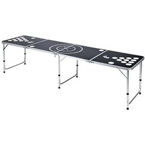 Partytafel met bierpong markers