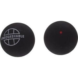 Unsquashable Squashballen Rode Stip Zwart 2 Stuks