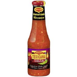 Maggi Texicana Salsa Tomaten - Chili - Sauce, 12 stuks (12 x 500 ml)