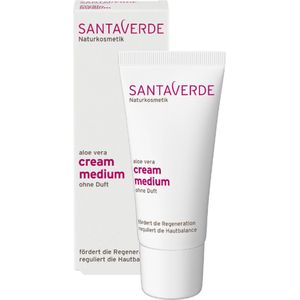 SantaVerde - Aloe Vera Cream Medium - Gezichtscrème - Fragrance Free - 100% Actieve Ingrediënten