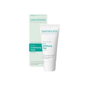 Santaverde pure pure mattifying fluid ohne Duft Face Fluid, 30 ml