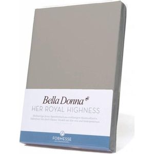 Bella Donna Alto Boxspringhoeslaken - Grau-0701 90x190-100x220