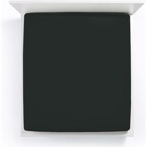 Bella Donna Hoeslaken Jersey Donkere Kleuren Zwart 140/200-160/220 -Default