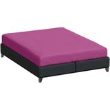 Hoeslakens - Wit - Katoen - Geschikt Voor 1 Persoonsbed