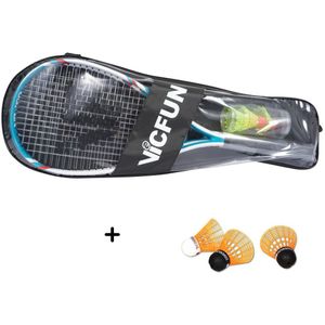 VICFUN Speed Badminton Set VF-100 Premium (grün /schwarz)