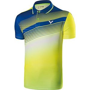 VICTOR Malaysia Unisex 6307-XS herenpolo, geel, XS