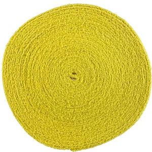 VICTOR FROTTEE-Grip gripbanden voor badminton, squash en tennisrackets, geel, groot