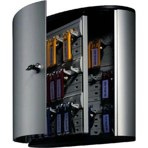 Durable sleutelkast - Zilver - 36 sleutels - cilinderslot