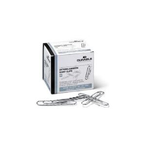 Durable 122725 brievenklem, 77 mm, 100 stuks, verzinkt
