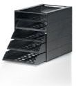 Durable Schubladenbox Idealbox Basic 5 5 Fächer grau