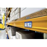 Durable Magnetische Documenthouder, 100 x 38 mm, Horizontaal, Blauw