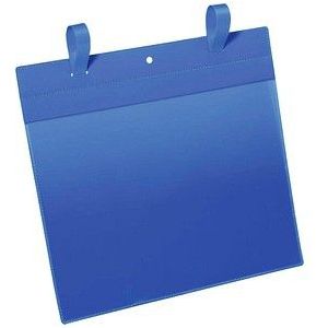 DURABLE Gitterboxtaschen blau A4, 50 St.