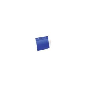 DURABLE Drahtbügeltaschen blau A4, 50 St.