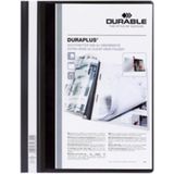 Durable Angebotshefter Duraplus A4 mit Sichttasche Folie grau