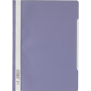 Durable 257312 map PP met omslag transparant paars
