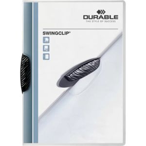 Klemmmappe Swingclip A4 PP bis 30 Blatt schwarz