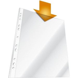 Prospekth&#252;llen A4 PP 60my Universallochung glasklar VE=100 St&#252;ck