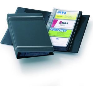 Visitenkartenringbuch Visifix 145x255mm anthrazit