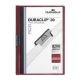 Klemmap Durable 2200 A4 3mm aubergine