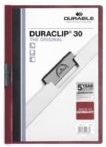 Klemmap Durable 2200 A4 3mm aubergine