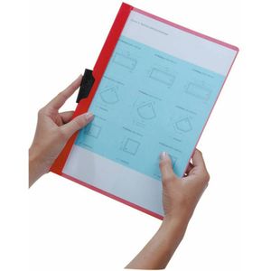 Durable - Klemmap - Zwart - Slijtvaste Folie - 1 Stuk