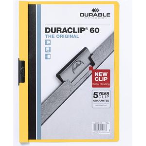 Durable 220904 Duraclip klemmap | A4 | geel