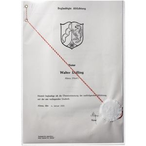DURABLE Dokumentenhüllen transparent A5, 10 St.