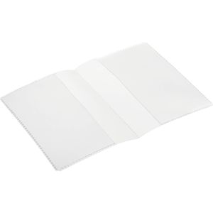 Durable 213819 Bescherm- en identificatiehoezen voor DIN A7-documenten, 148 x 105 mm, transparant, 10 stuks