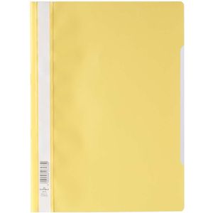 Durable 257304 PP-map, omslag, transparant, geel