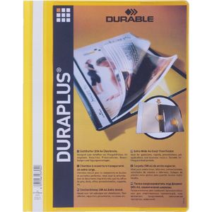 Durable Duraplus Presentatiemap A4+  - Geel