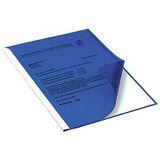 Durable 291906 klemrug hoes A4, voor ca. 1-100 vellen, verpakking 50 stuks, blauw
