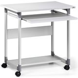 Durable Computertrolley Met wieltjes, In hoogte verstelbaar Hoogte: 550 tot 630 mm (b x d) 750 mm x 534 mm Grijs SYSTEM 75 FH 379610