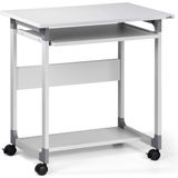 Durable Computertrolley Met wieltjes, In hoogte verstelbaar Hoogte: 550 tot 630 mm (b x d) 750 mm x 534 mm Grijs SYSTEM 75 FH 379610