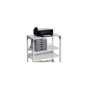 SYSTEM 88 - Multifunctionele Trolley - Grijs - Krasvast Staal
