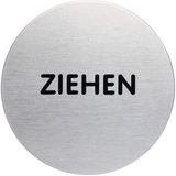 DURABLE Piktogramm "Ziehen" rund 6,5 cm