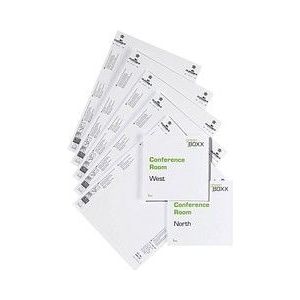 Papieren inserts, voor 149 x 148,5 mm, 20 labels