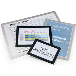 DURABLE Magnetrahmen selbstklebend DURAFRAME® schwarz A3, 2 St.